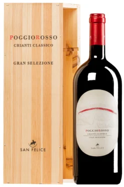 “Poggio Rosso” Chianti Classico Gran Selezione DOCG 2016 · MAGNUM In Original-Holzkiste
