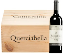“Camartina” Rosso Toscana IGT 2019 (BIO) · 6 Flaschen In Original-Holzkiste