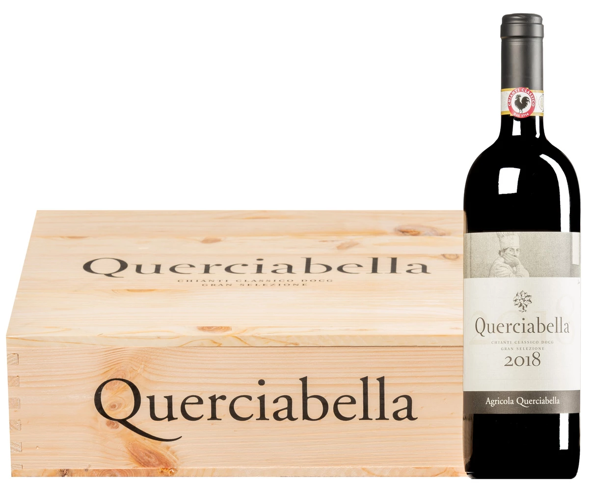 Chianti Classico Gran Selezione DOCG 2018 (BIO) · 3 Flaschen In Original-Holzkiste 1 Chianti Classico Gran Selezione DOCG 2018 (BIO) · 3 Flaschen In Original-Holzkiste
