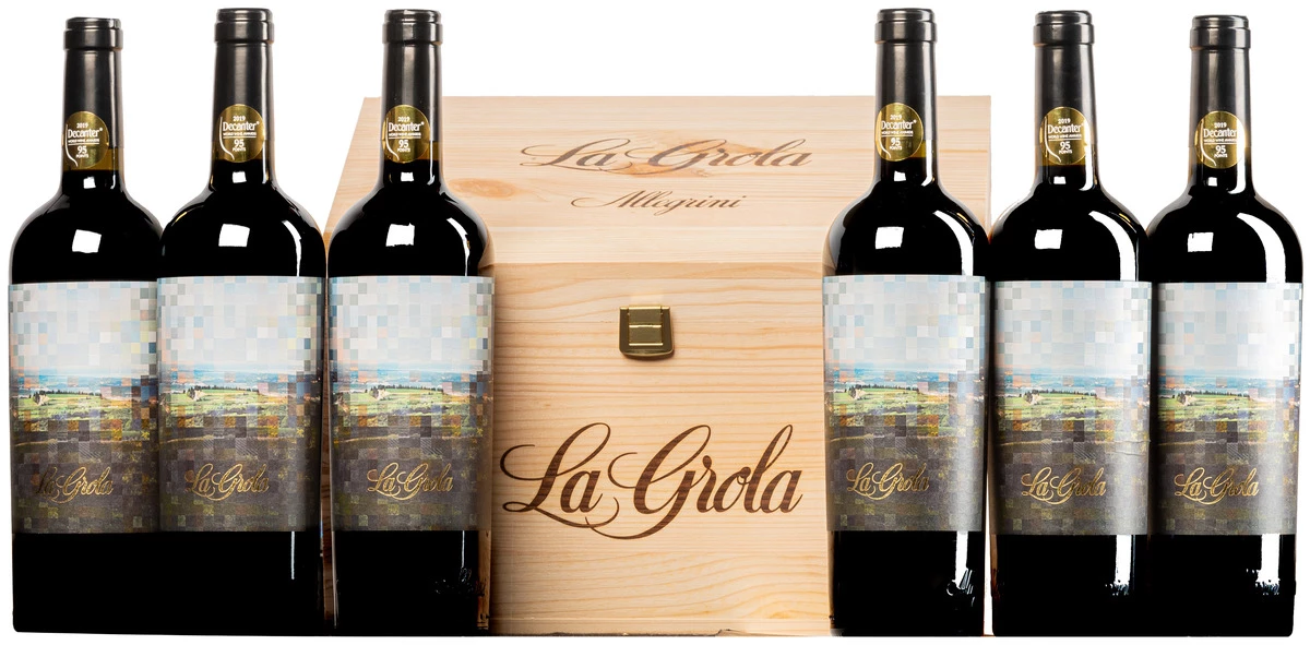 “La Grola” Rosso Veronese IGT 2016 · Künstler-Edition “Hiroyuki Masuyama” · 6 Flaschen In Original-Holzkiste 1 “La Grola” Rosso Veronese IGT 2016 · Künstler-Edition “Hiroyuki Masuyama” · 6 Flaschen In Original-Holzkiste