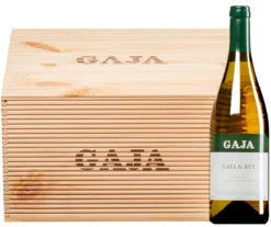 “Gaia & Rey” Bianco Langhe DOP 2021 · 6 Flaschen In Original-Holzkiste