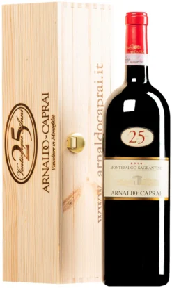 “25 Anni” Sagrantino Di Montefalco DOCG 2013 · MAGNUM In Original-Holzkiste