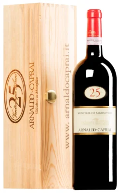 “25 Anni” Sagrantino Di Montefalco DOCG 2019 · MAGNUM In Original-Holzkiste
