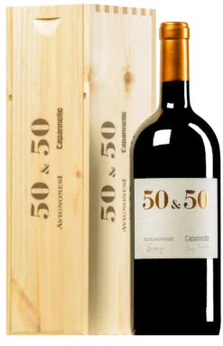 “50 & 50” Avignonesi E Capannelle Rosso Toscana IGT 2018 · MAGNUM In Original-Holzkiste