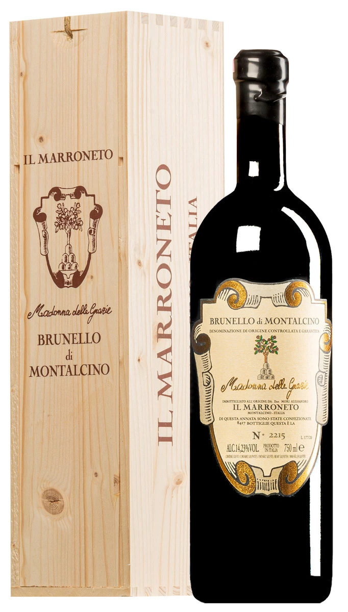 Brunello Di Montalcino “Madonna Delle Grazie” DOCG 2018 · Doppel-MAGNUM In Original-Holzkiste 1 Brunello Di Montalcino “Madonna Delle Grazie” DOCG 2018 · Doppel-MAGNUM In Original-Holzkiste