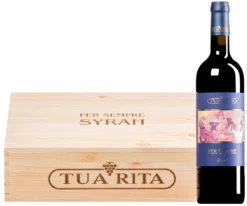 “Per Sempre” Syrah Toscana IGT 2020 · 3 Flaschen In Original-Holzkiste