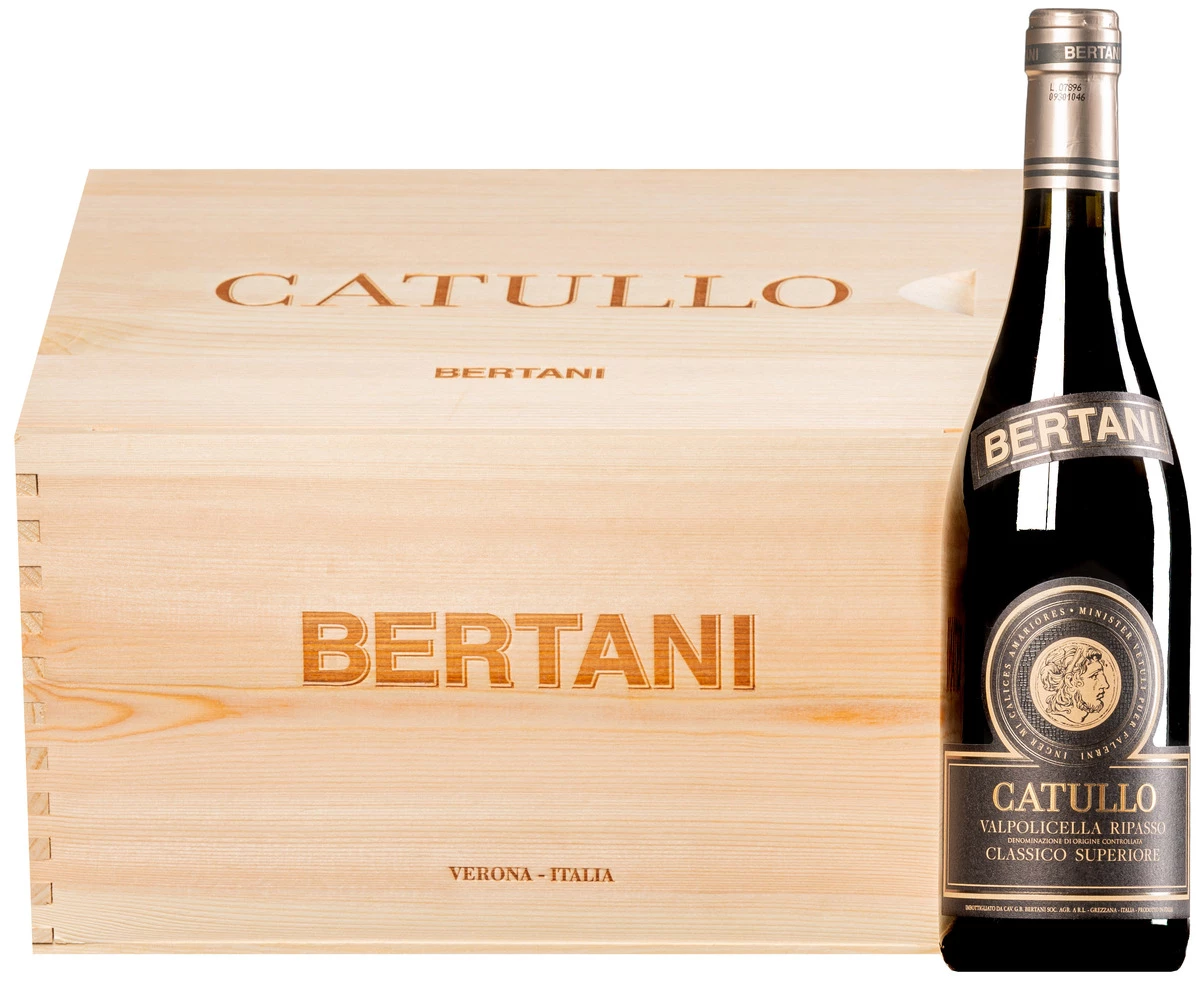“Catullo” Ripasso Valpolicella Classico Superiore DOC 2018 · 6 Flaschen In Original-Holzkiste 1 “Catullo” Ripasso Valpolicella Classico Superiore DOC 2018 · 6 Flaschen In Original-Holzkiste