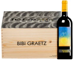 “Testamatta” Rosso Toscana IGT 2020 · 6 Flaschen In Original-Holzkiste