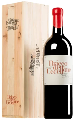 “Bricco Dell’Uccellone” Barbera D’Asti DOCG 2018 · Doppel-MAGNUM In Original-Holzkiste