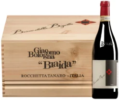 “Bricco Della Bigotta” Barbera D’Asti DOCG 2018 · 6 Flaschen In Original-Holzkiste