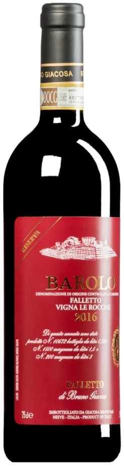 Barolo “Falletto Vigna Le Rocche” Riserva DOCG 2016