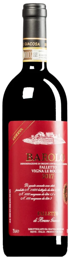 Barolo “Falletto Vigna Le Rocche” Riserva DOCG 2017