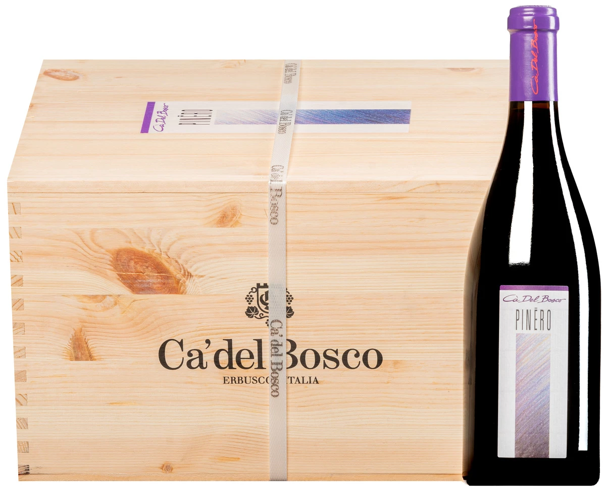 “Pinero” Pinot Nero Sebino IGT 2019 · 6 Flaschen In Original-Holzkiste 1 “Pinero” Pinot Nero Sebino IGT 2019 · 6 Flaschen In Original-Holzkiste