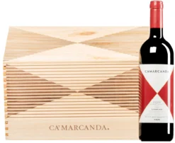 “Camarcanda” Bolgheri Rosso DOC 2020 · 6 Flaschen In Original-Holzkiste