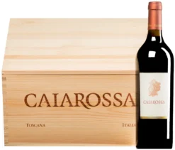“Caiarossa” Rosso Toscana IGT 2012 · 6 Flaschen In Original-Holzkiste