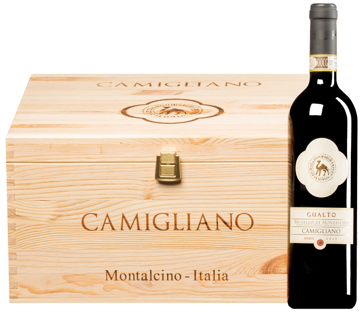 Brunello Di Montalcino “Gualto” Riserva DOCG 2016 · 6 Flaschen In Original-Holzkiste 1 Brunello Di Montalcino “Gualto” Riserva DOCG 2016 · 6 Flaschen In Original-Holzkiste