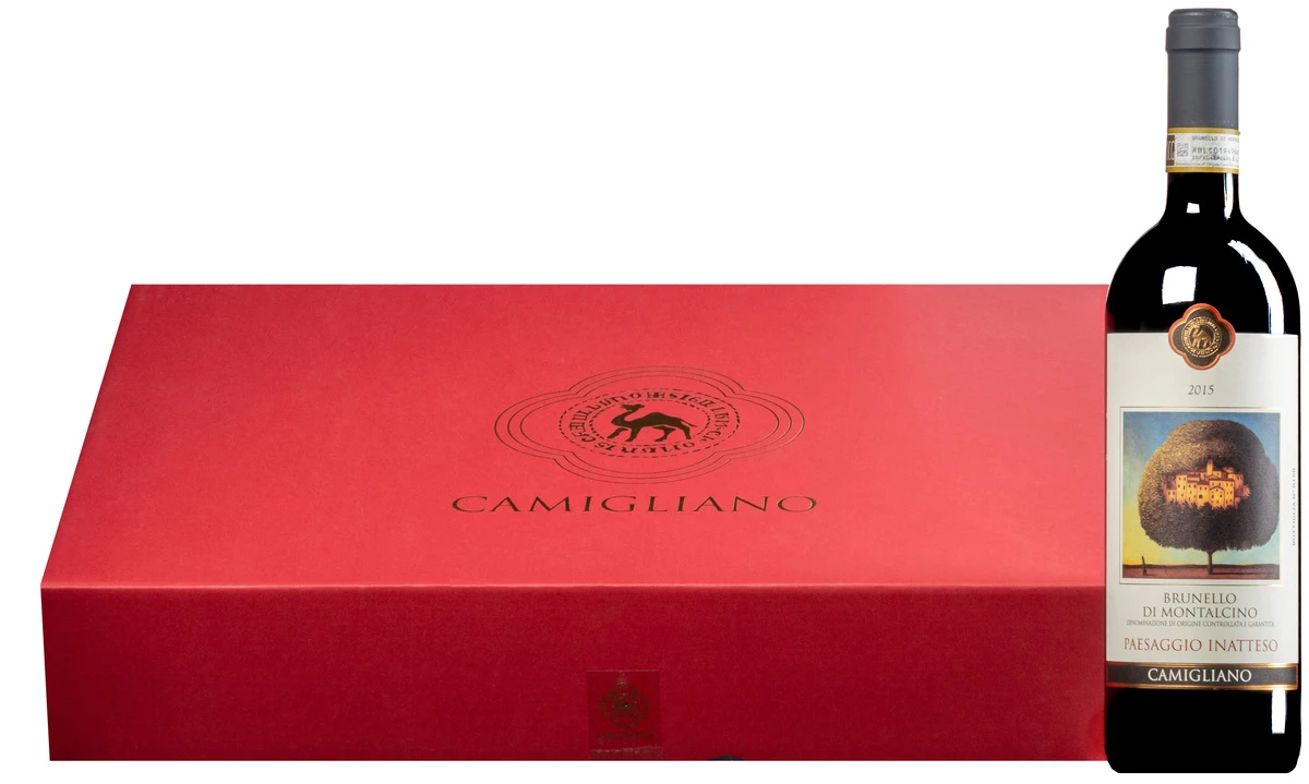 Brunello Di Montalcino “Paesaggio Inatteso” DOCG 2015 · 6 Flaschen In Geschenkkarton 1 Brunello Di Montalcino “Paesaggio Inatteso” DOCG 2015 · 6 Flaschen In Geschenkkarton