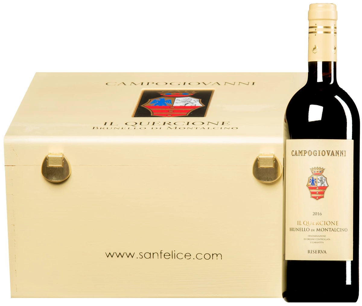 Brunello Di Montalcino “Il Quercione” Riserva DOCG 2016 · 6 Flaschen In Original-Holzkiste 1 Brunello Di Montalcino “Il Quercione” Riserva DOCG 2016 · 6 Flaschen In Original-Holzkiste