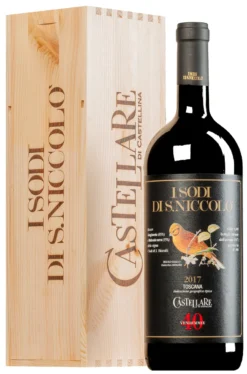 “I Sodi Di San Niccolò 40 Anni” Toscana IGT 2017 · MAGNUM In Original-Holzkiste