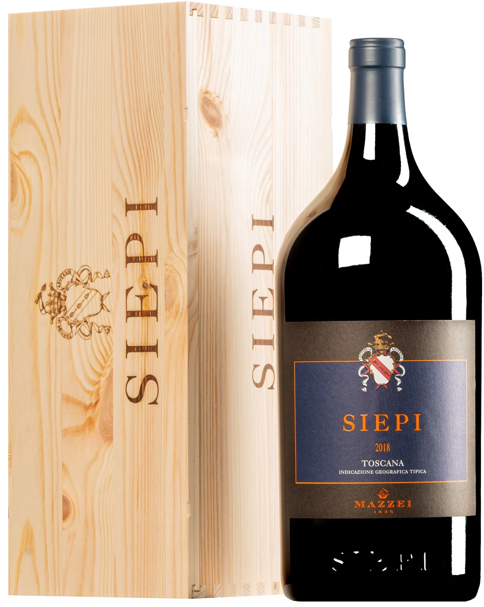 “Siepi” Rosso Toscana IGT 2018 · Doppel-MAGNUM In Original-Holzkiste 1 “Siepi” Rosso Toscana IGT 2018 · Doppel-MAGNUM In Original-Holzkiste