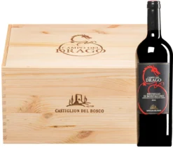 Brunello Di Montalcino “Campo Del Drago” DOCG 2018 · 6 Flaschen In Original-Holzkiste