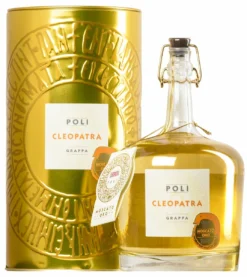 “Cleopatra” Grappa Di Moscato Oro · In Geschenkdose