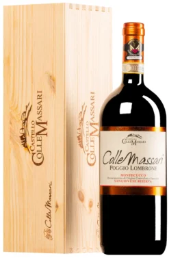 “Poggio Lombrone” Sangiovese Montecucco Riserva DOCG 2017 (BIO) · MAGNUM In Original-Holzkiste