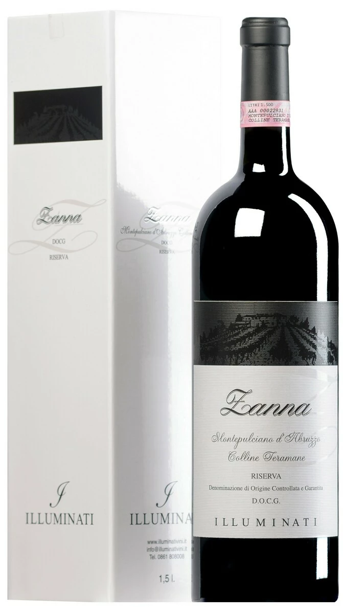 “Zanna” Montepulciano D’Abruzzo Riserva Colline Teramane DOCG 2015 · MAGNUM In Geschenkkarton 1 “Zanna” Montepulciano D’Abruzzo Riserva Colline Teramane DOCG 2015 · MAGNUM In Geschenkkarton