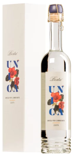 “Unica” Grappa Bianca · In Geschenkkarton
