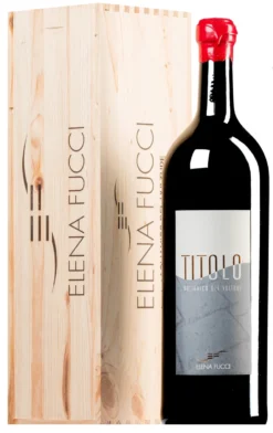 “Titolo” Aglianico Del Vulture DOC 2018 · Doppel-MAGNUM In Original-Holzkiste