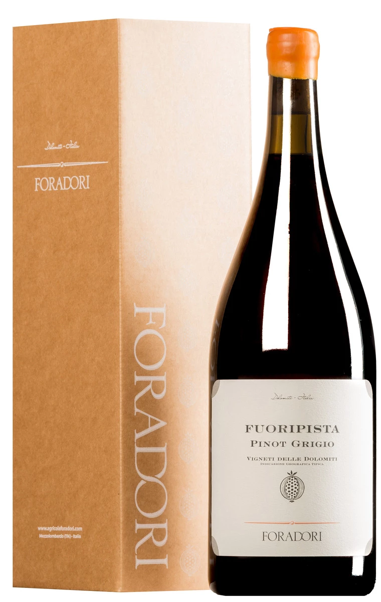 “Fuoripista” Pinot Grigio Vigneti Delle Dolomiti IGT 2021 (BIO) · MAGNUM In Geschenkkarton 1 “Fuoripista” Pinot Grigio Vigneti Delle Dolomiti IGT 2021 (BIO) · MAGNUM In Geschenkkarton