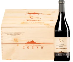 Barolo Ravera “Bricco Pernice” DOCG 2018 · 6 Flaschen In Original-Holzkiste