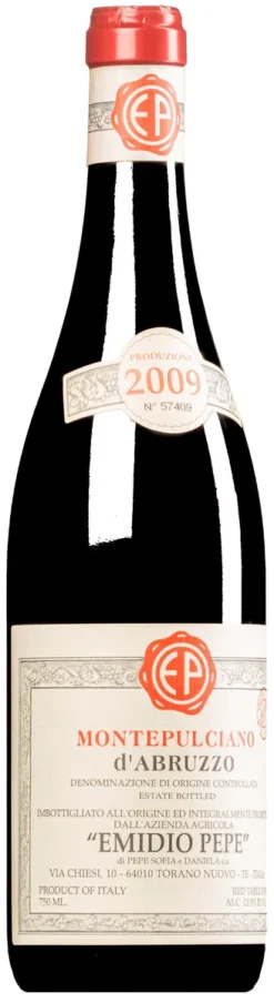 “Selezione Vecchie Vigne” Montepulciano D’Abruzzo DOC 2009 (BIO)
