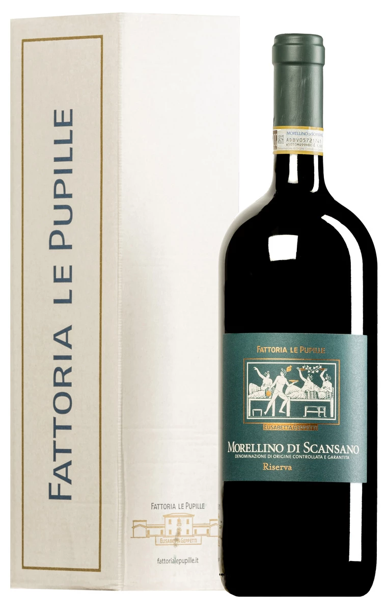 Morellino Di Scansano Riserva DOCG 2020 · MAGNUM In Geschenkkarton 1 Morellino Di Scansano Riserva DOCG 2020 · MAGNUM In Geschenkkarton