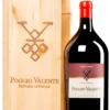“Poggio Valente” Rosso Toscana IGT 2020 · Doppel-MAGNUM In Original-Holzkiste