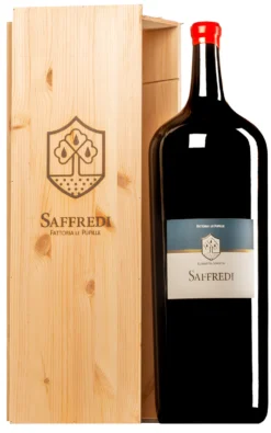 “Saffredi” Rosso Toscana IGT 2018 · GOLIATH 18 Liter In Original-Holzkiste