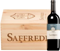 “Saffredi” Rosso Toscana IGT 2020 · 6 Flaschen In Original-Holzkiste