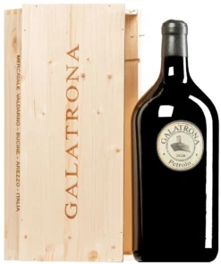 “Galatrona” Merlot Val D’Arno Di Sopra DOC 2020 (BIO) · Doppel-MAGNUM In Original-Holzkiste