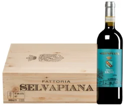 “Vigneto Erchi” Chianti Rufina Riserva DOCG 2018 · 3 Flaschen In Original-Holzkiste