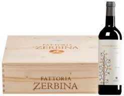 “Monografia 2” Sangiovese Di Romagna Marzeno Riserva DOC 2017 · 3 Flaschen In Original-Holzkiste