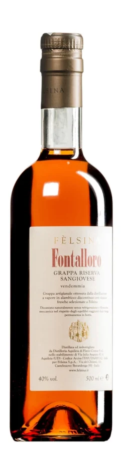 Grappa Di Fontalloro Riserva 2009
