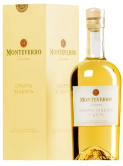 Grappa Di Monteverro “3 Anni” Riserva · In Geschenkkarton