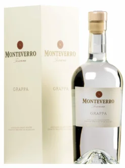 Grappa Di Monteverro Bianca · In Geschenkkarton