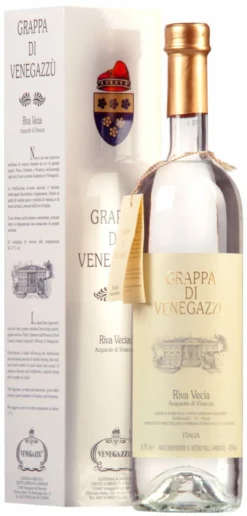 Grappa “Riva Vecia” · In Geschenkkarton