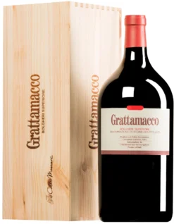 “Grattamacco” Rosso Bolgheri Superiore DOC 2018 (BIO) · Doppel-MAGNUM In Original-Holzkiste