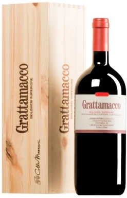 “Grattamacco” Rosso Bolgheri Superiore DOC 2019 (BIO) · MAGNUM In Original-Holzkiste