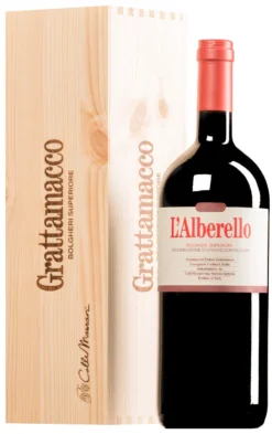 “L’Alberello” Rosso Bolgheri Superiore DOC 2019 (BIO) · MAGNUM In Original-Holzkiste