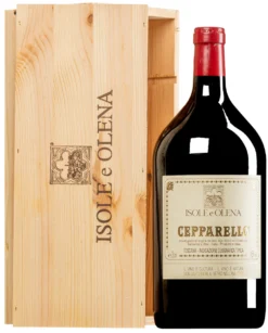 “Cepparello” Toscana IGT 2019 · Doppel-MAGNUM In Original-Holzkiste