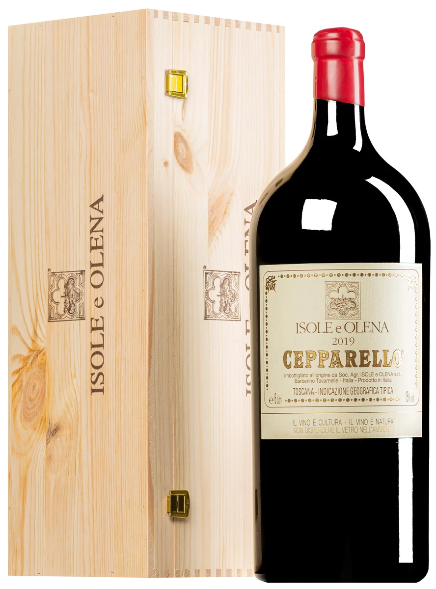 “Cepparello” Toscana IGT 2019 · METHUSALEM 6 Liter In Original-Holzkiste 1 “Cepparello” Toscana IGT 2019 · METHUSALEM 6 Liter In Original-Holzkiste