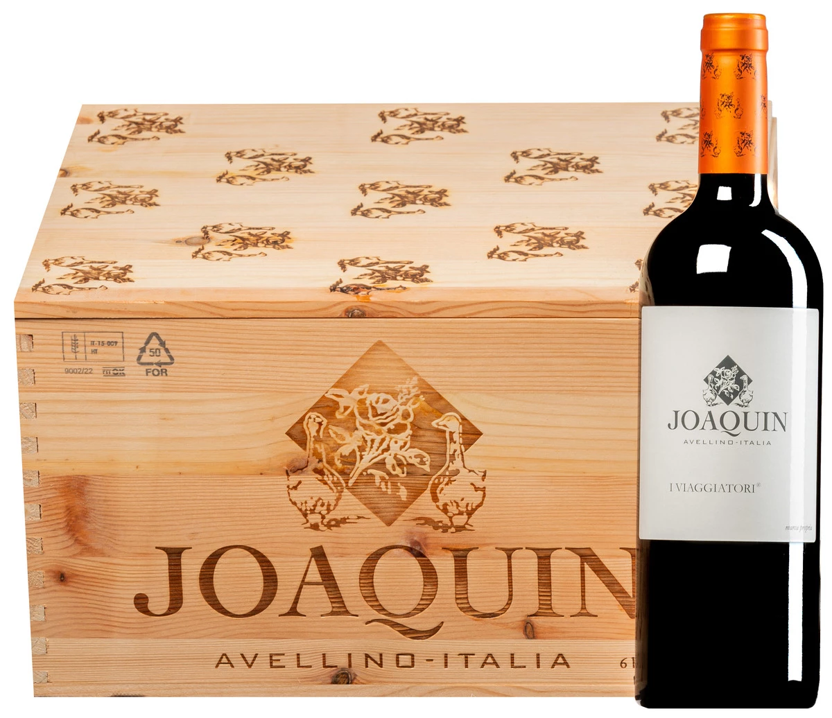 “I Vaggiatori” Aglianico Campania IGT 2017 · 6 Flaschen In Original-Holzkiste 1 “I Vaggiatori” Aglianico Campania IGT 2017 · 6 Flaschen In Original-Holzkiste